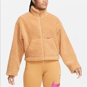 nike teddy pullover